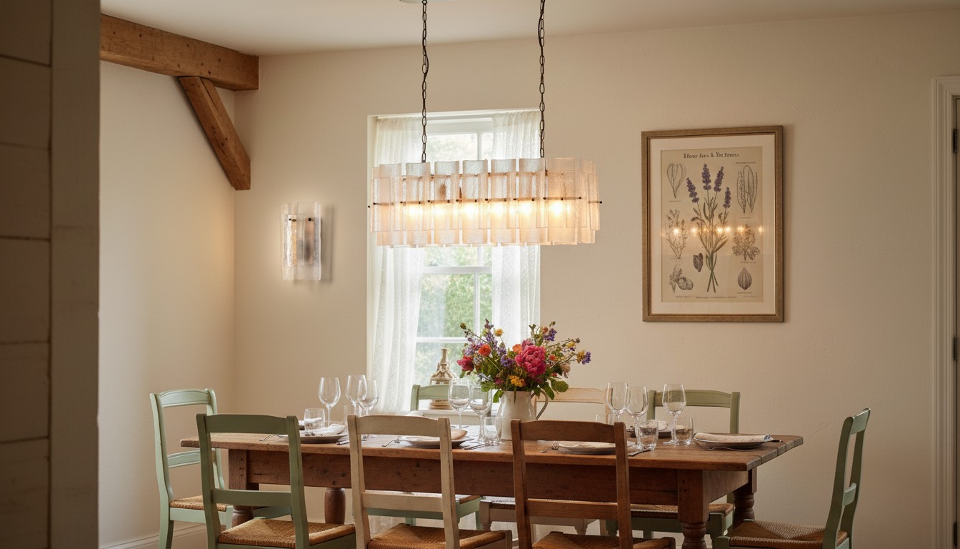 Velora series dining room scene