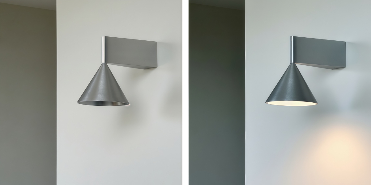 Metorq wall lamp switch light comparison