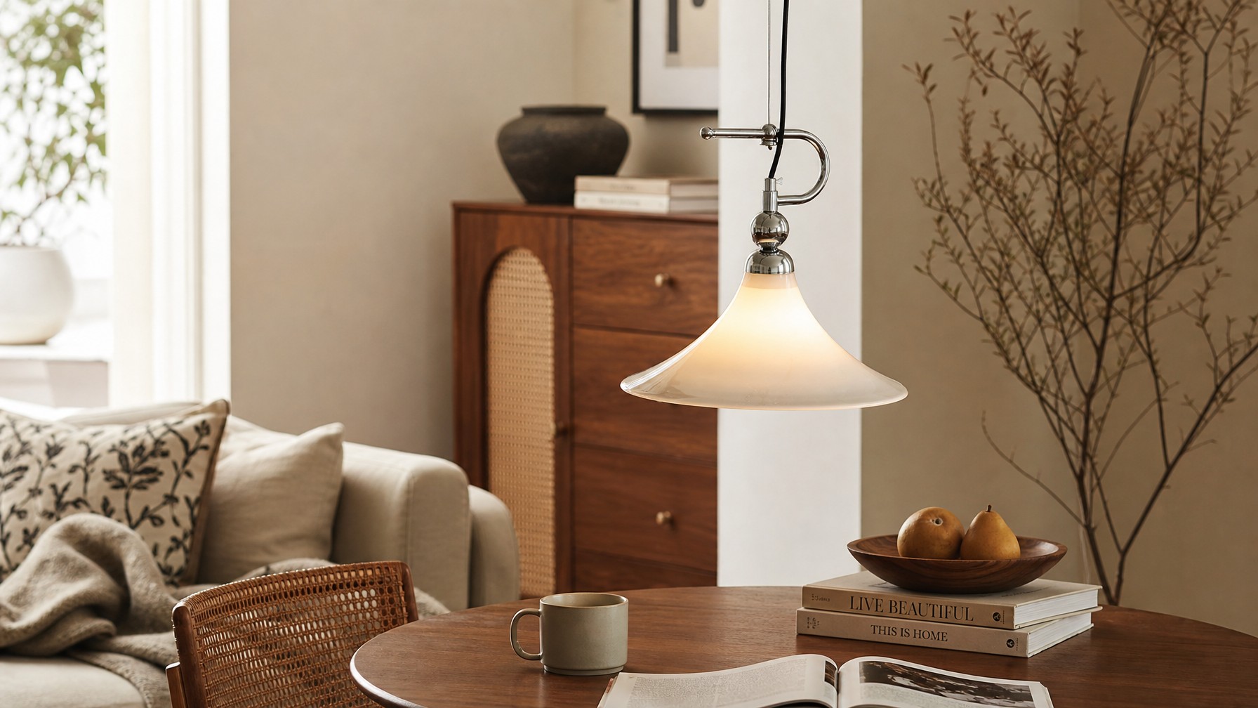 Kallera Magnolia Pendant Light inspiring a living space