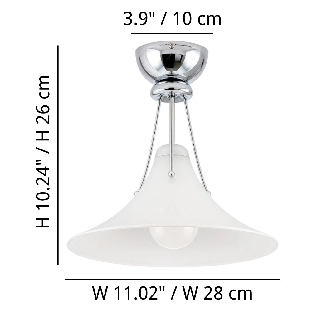 Kallera Magnolia ceiling light dimensions