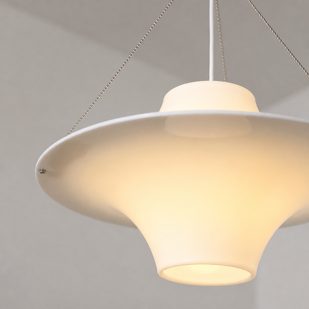 Close-up of the Saebery pendant lamp shade