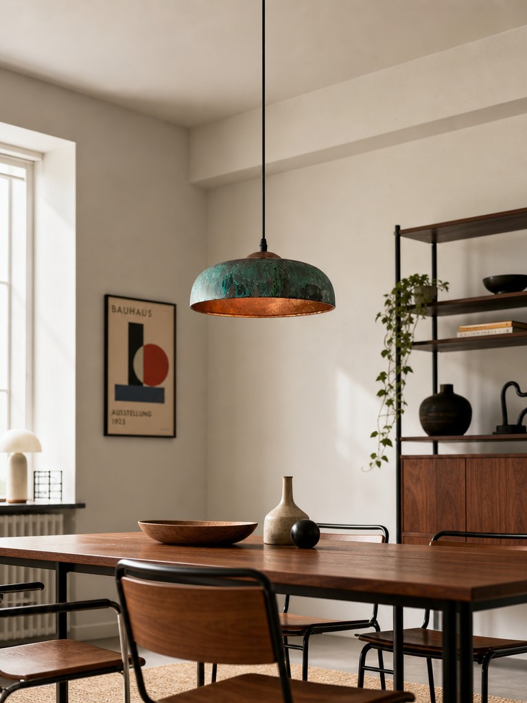 Aerugix pendant light in a home interior