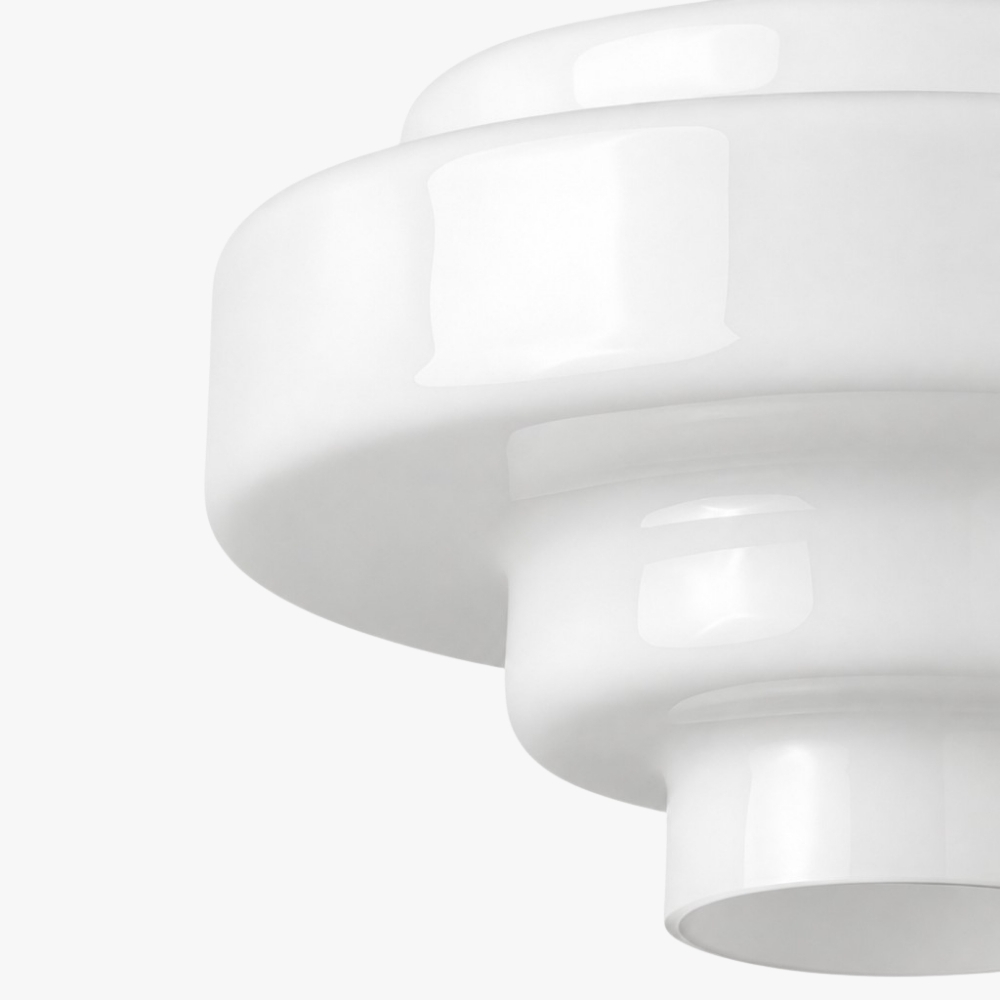 Koloro glass shade close-up detail