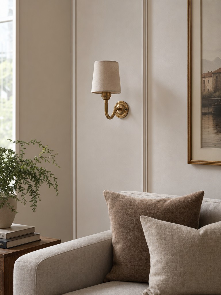 Cottaloy wall lamp in a cozy room scene