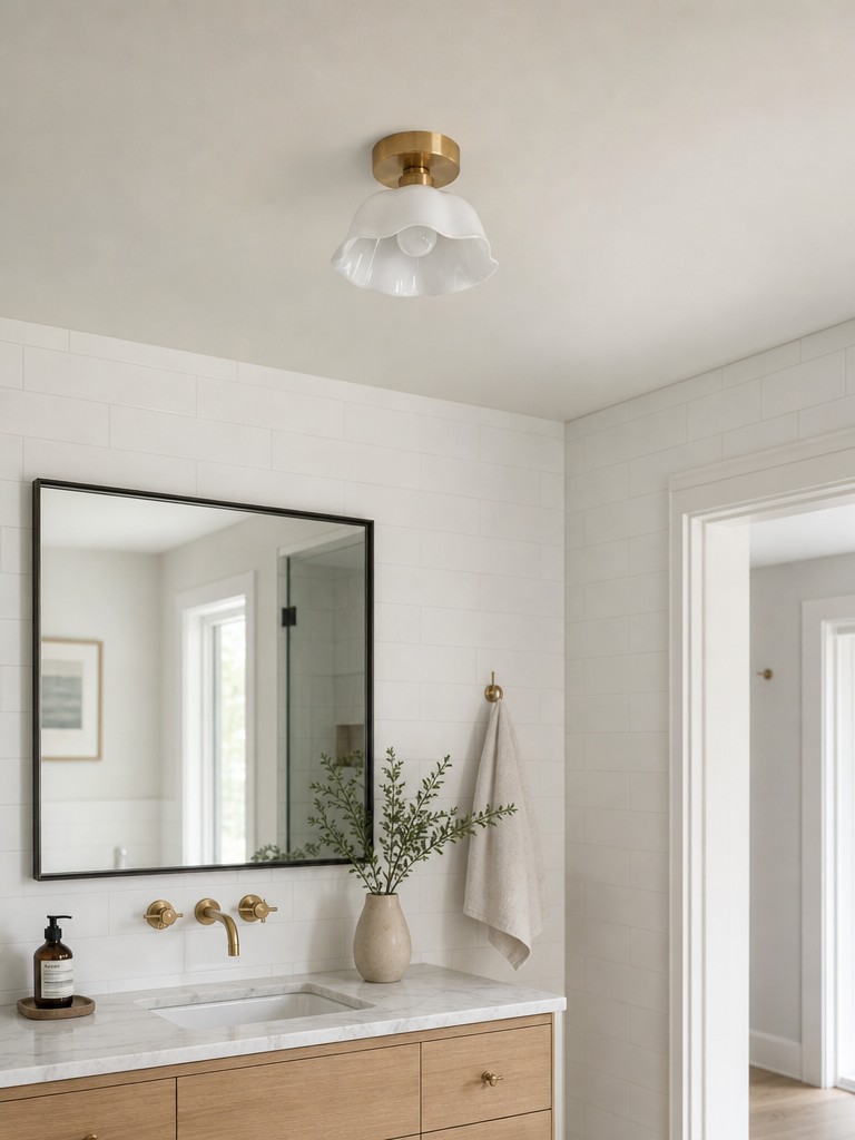 Cienax light in a real home hallway