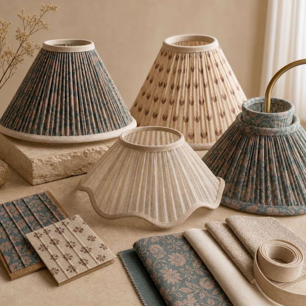 Floral fabric shade texture and samples