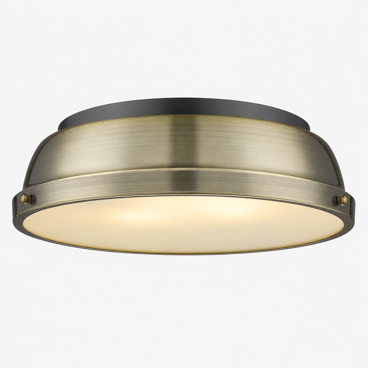 Frosted Diffuser — Textured Dome Ceiling Light — A natural perspective