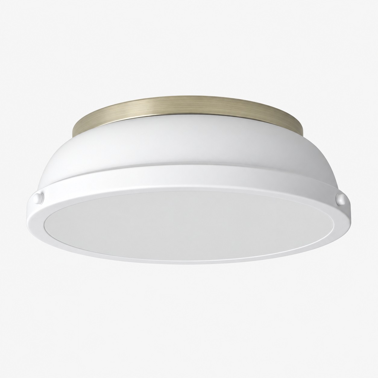 Frosted Diffuser — Textured Dome Ceiling Light — A natural perspective