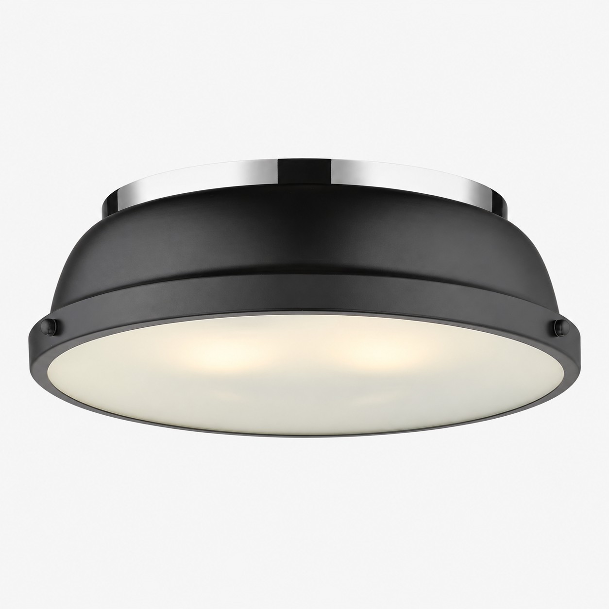 Frosted Diffuser — Textured Dome Ceiling Light — A natural perspective