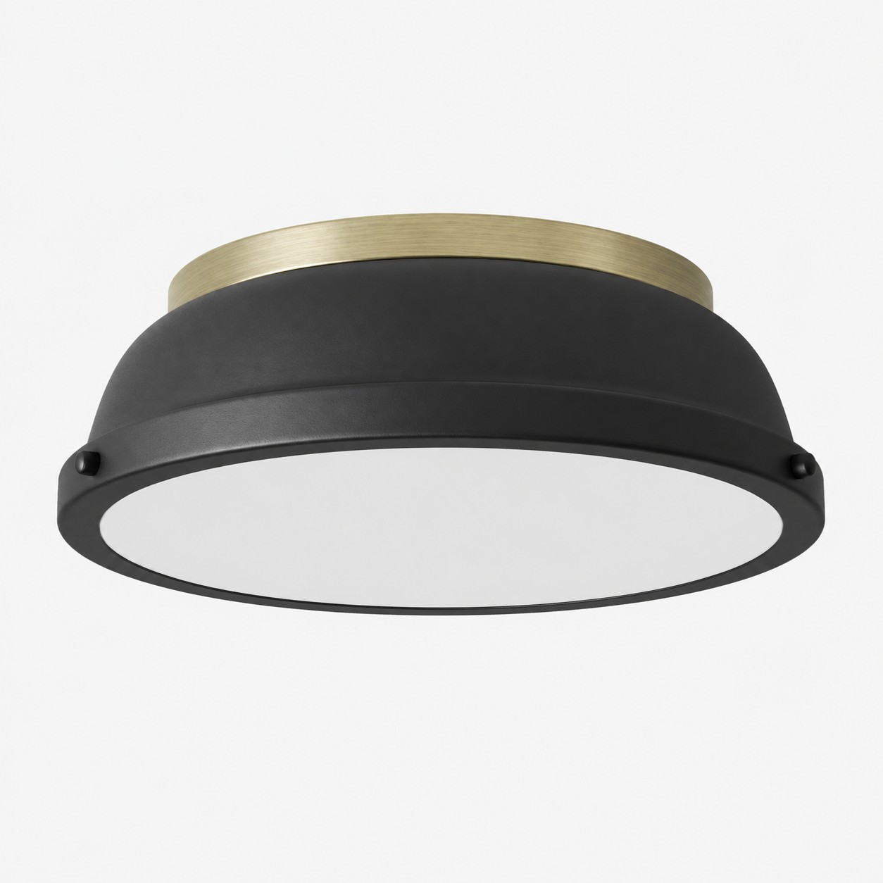 Frosted Diffuser — Textured Dome Ceiling Light — A natural perspective