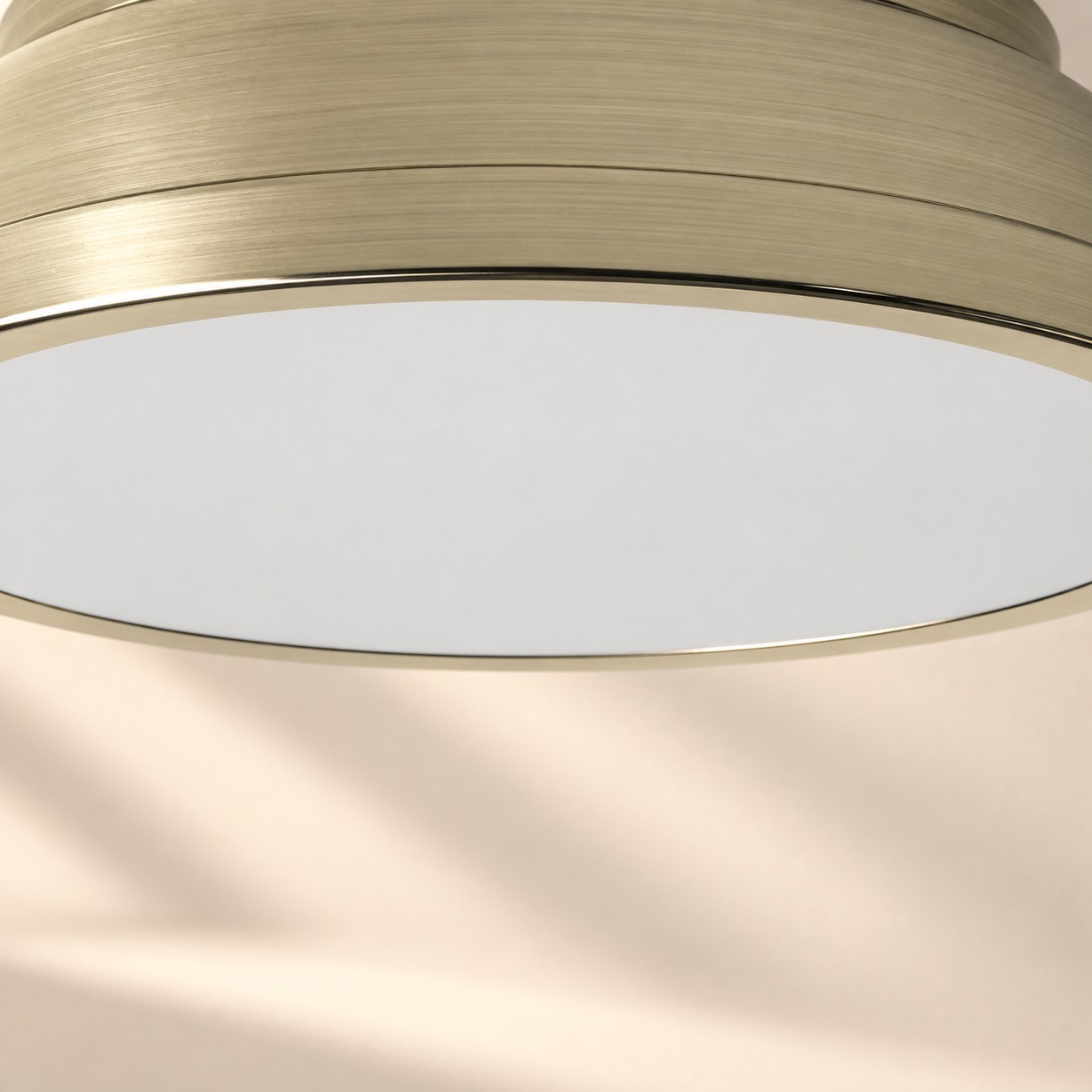 Frosted Diffuser — Textured Dome Ceiling Light — A natural perspective