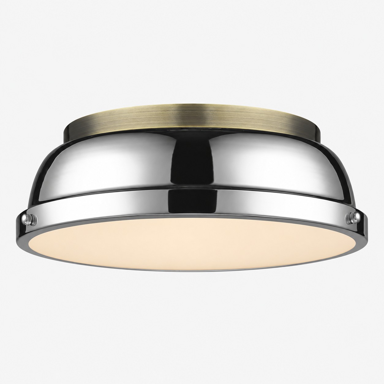 Frosted Diffuser — Textured Dome Ceiling Light — A natural perspective