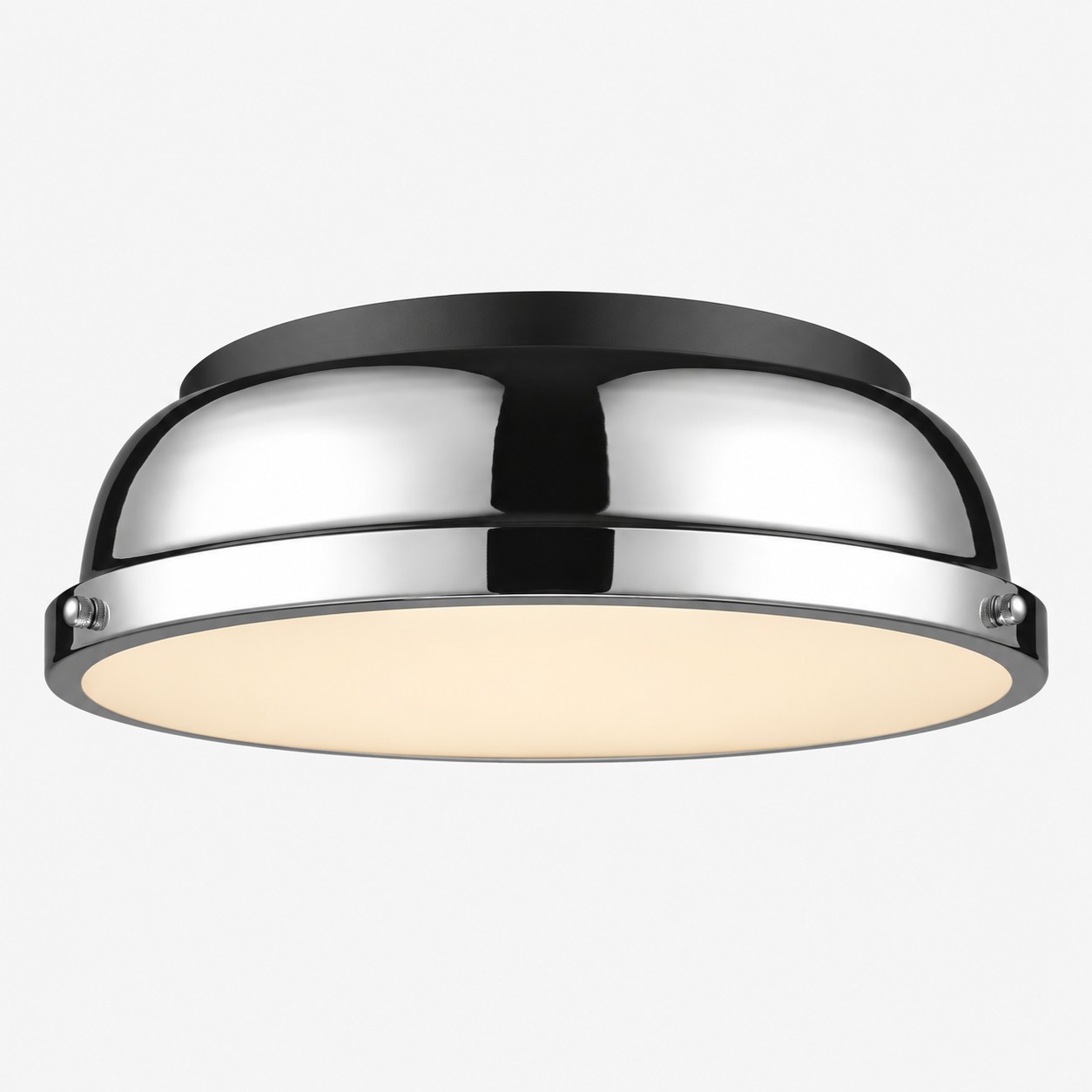 Frosted Diffuser — Textured Dome Ceiling Light — A natural perspective