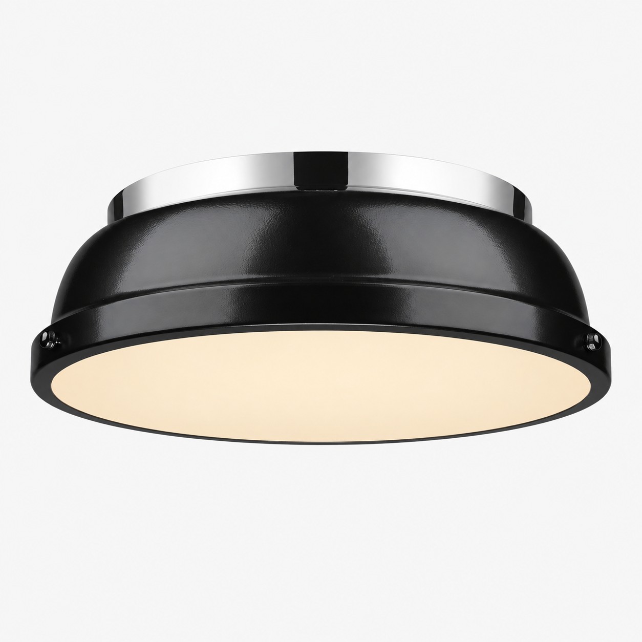 Frosted Diffuser — Textured Dome Ceiling Light — A natural perspective