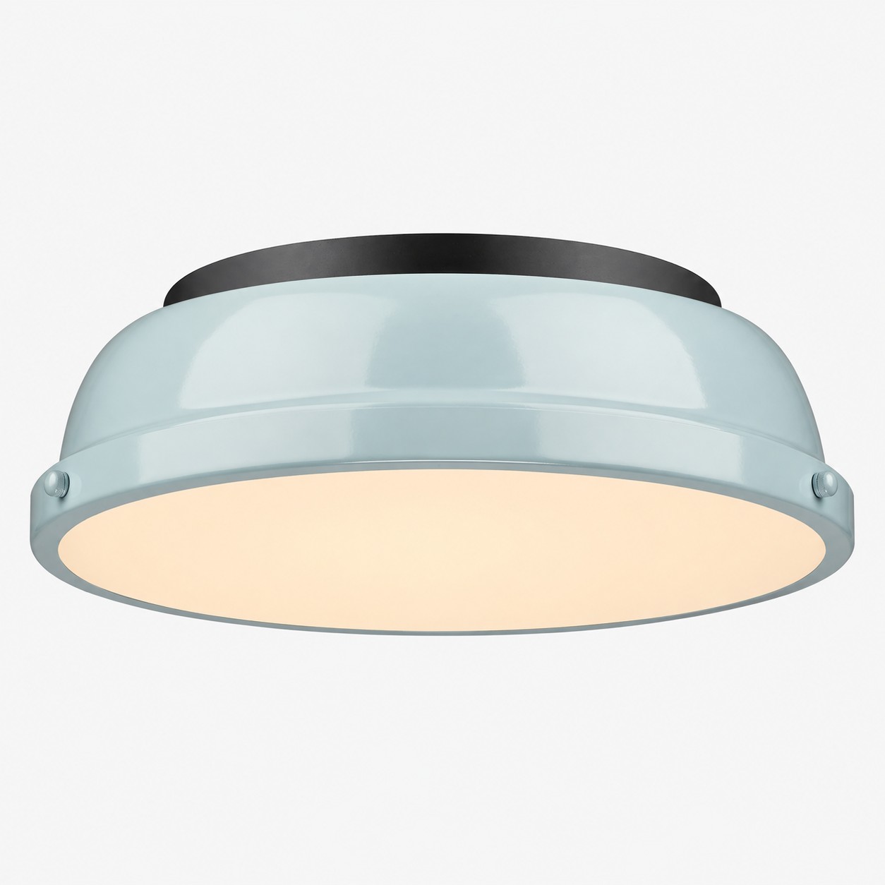 Frosted Diffuser — Textured Dome Ceiling Light — A natural perspective