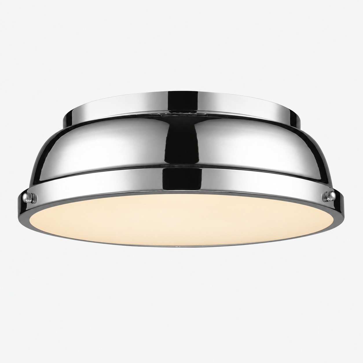 Frosted Diffuser — Textured Dome Ceiling Light — A natural perspective