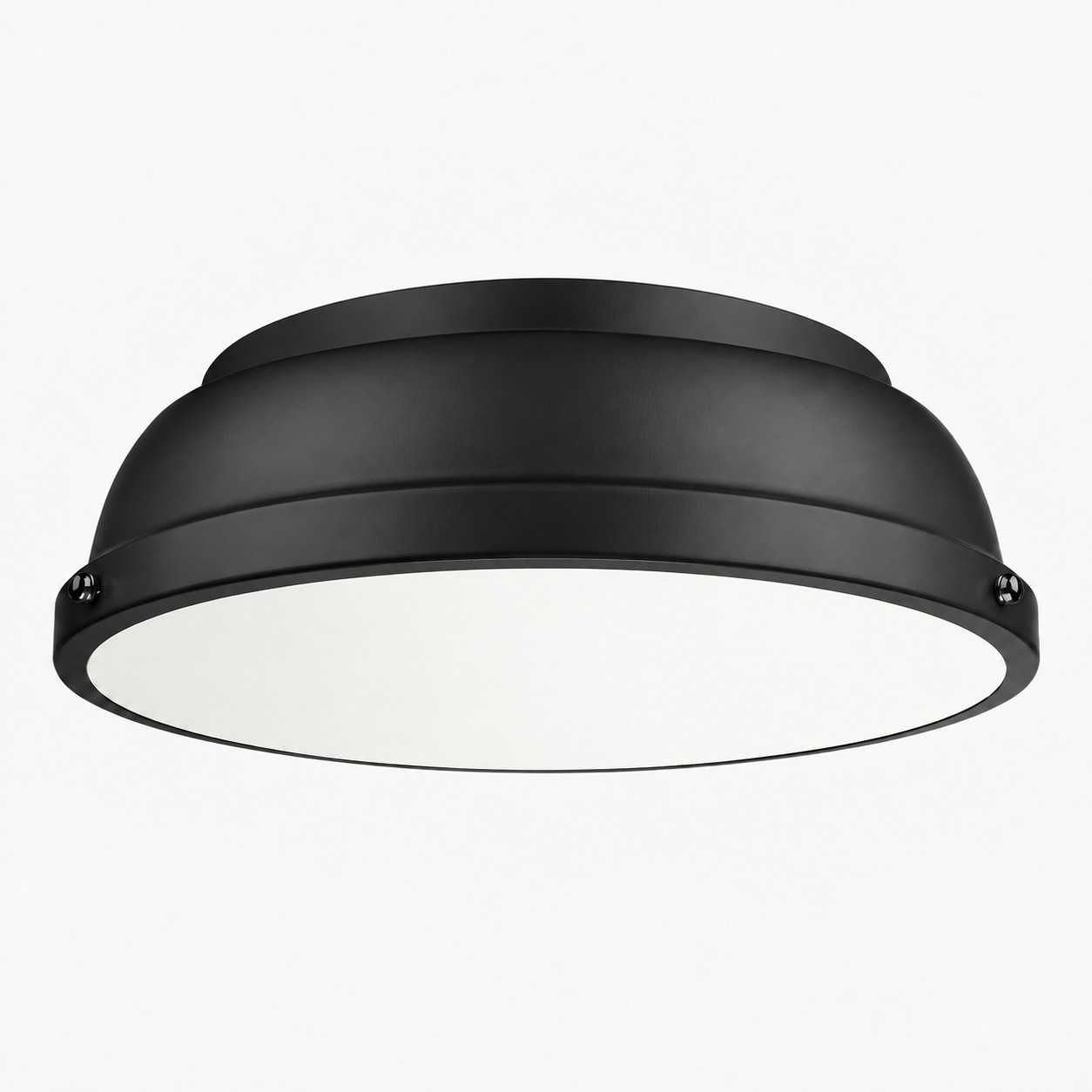 Frosted Diffuser — Textured Dome Ceiling Light — A natural perspective