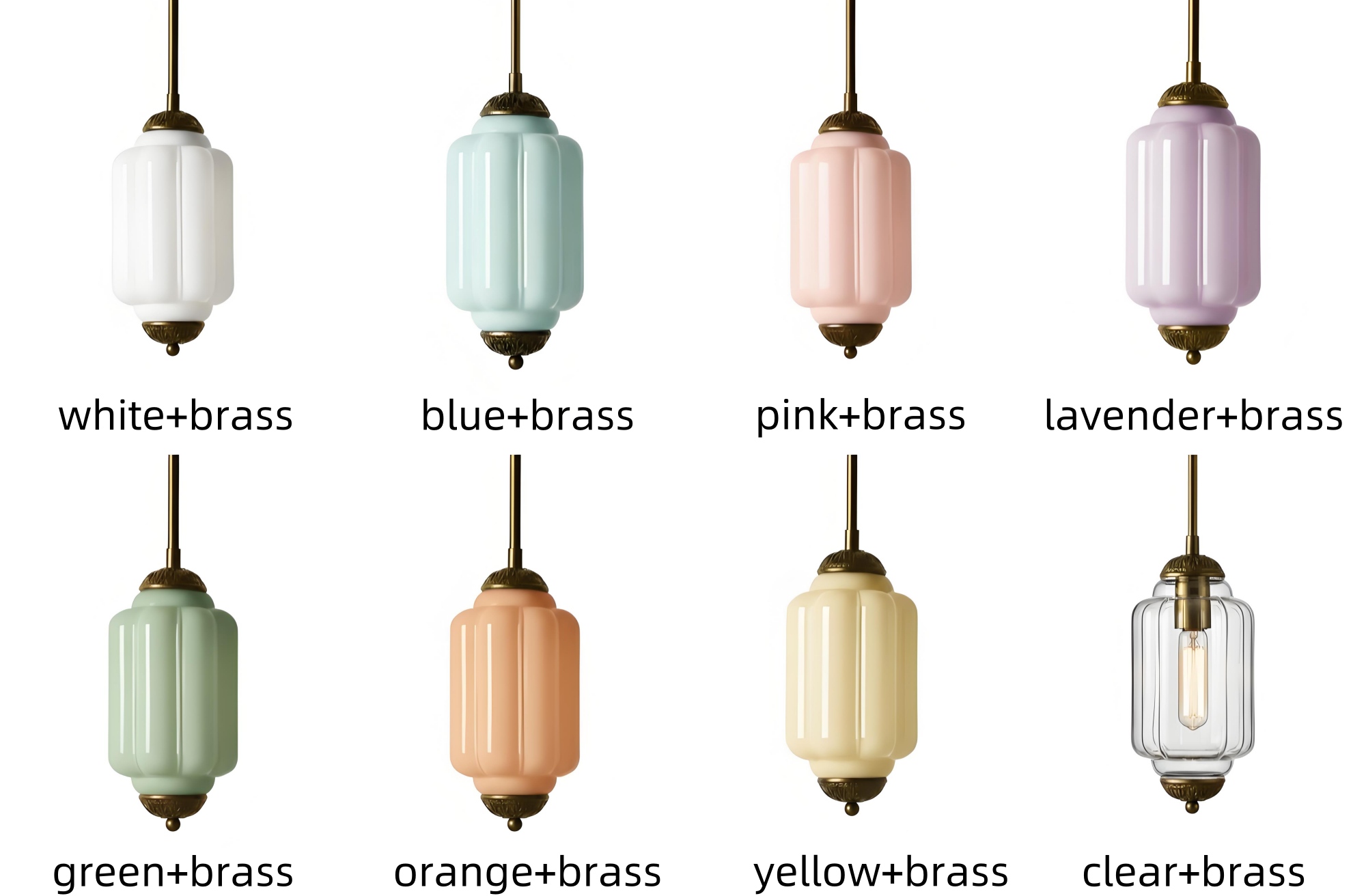 Brass Series colour options
