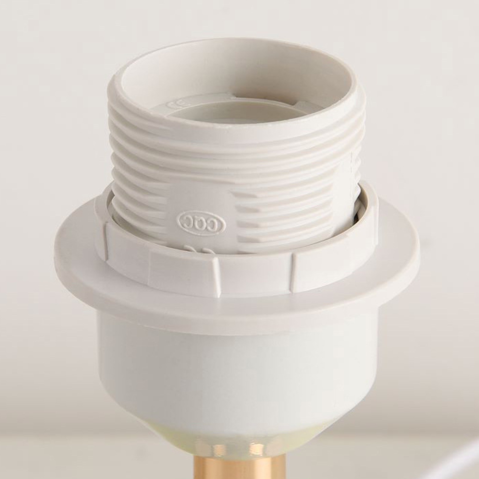 Lamp socket detail