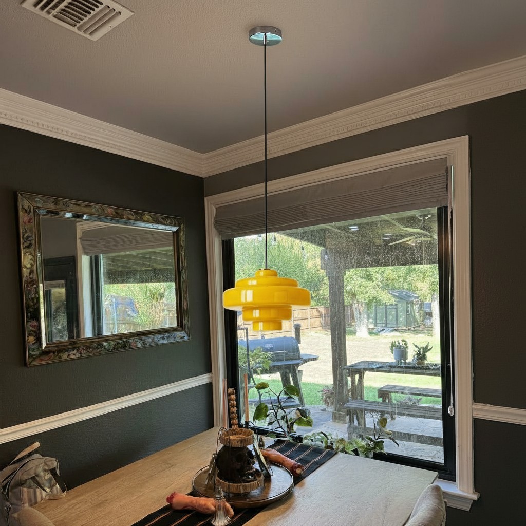 Customer photo showing Koloro pendant light