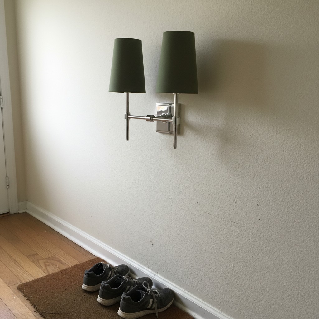 Derlina double wall sconce customer scene