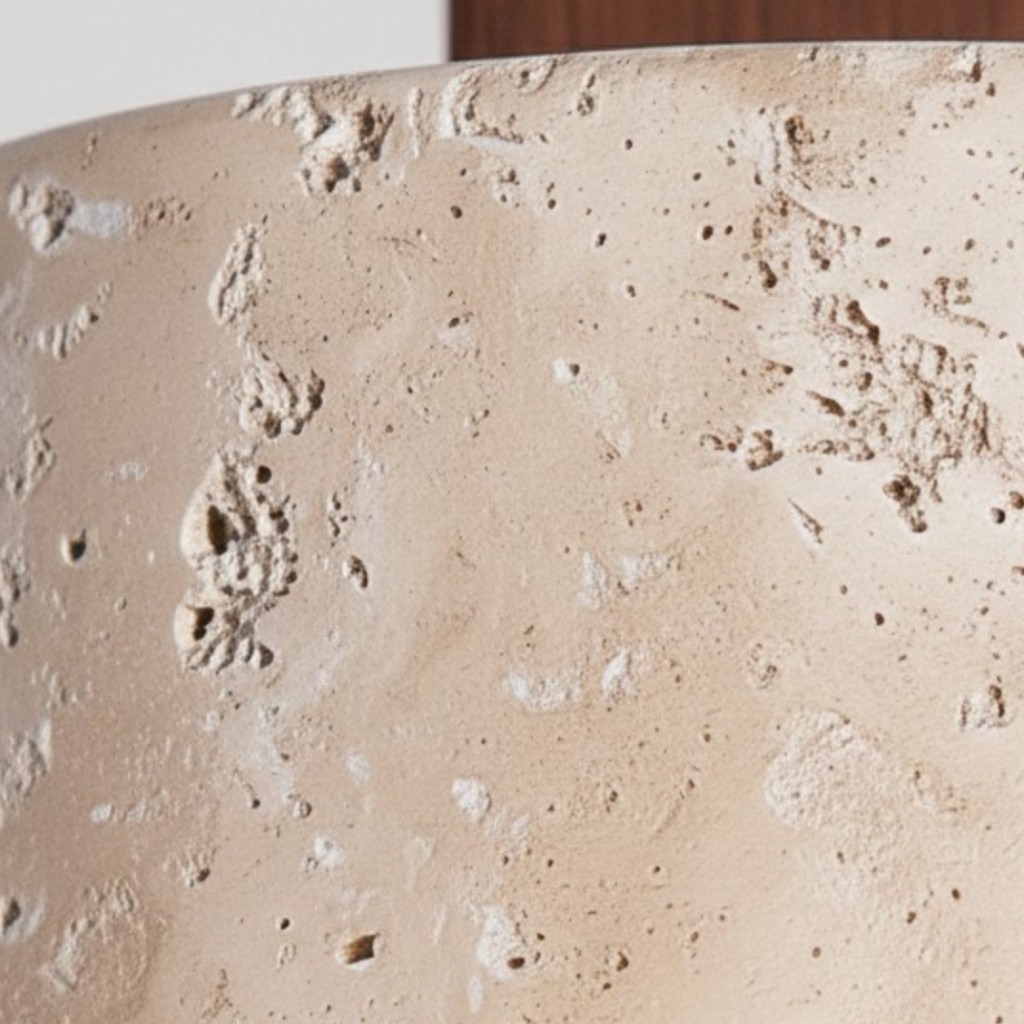 Travertine stone texture detail