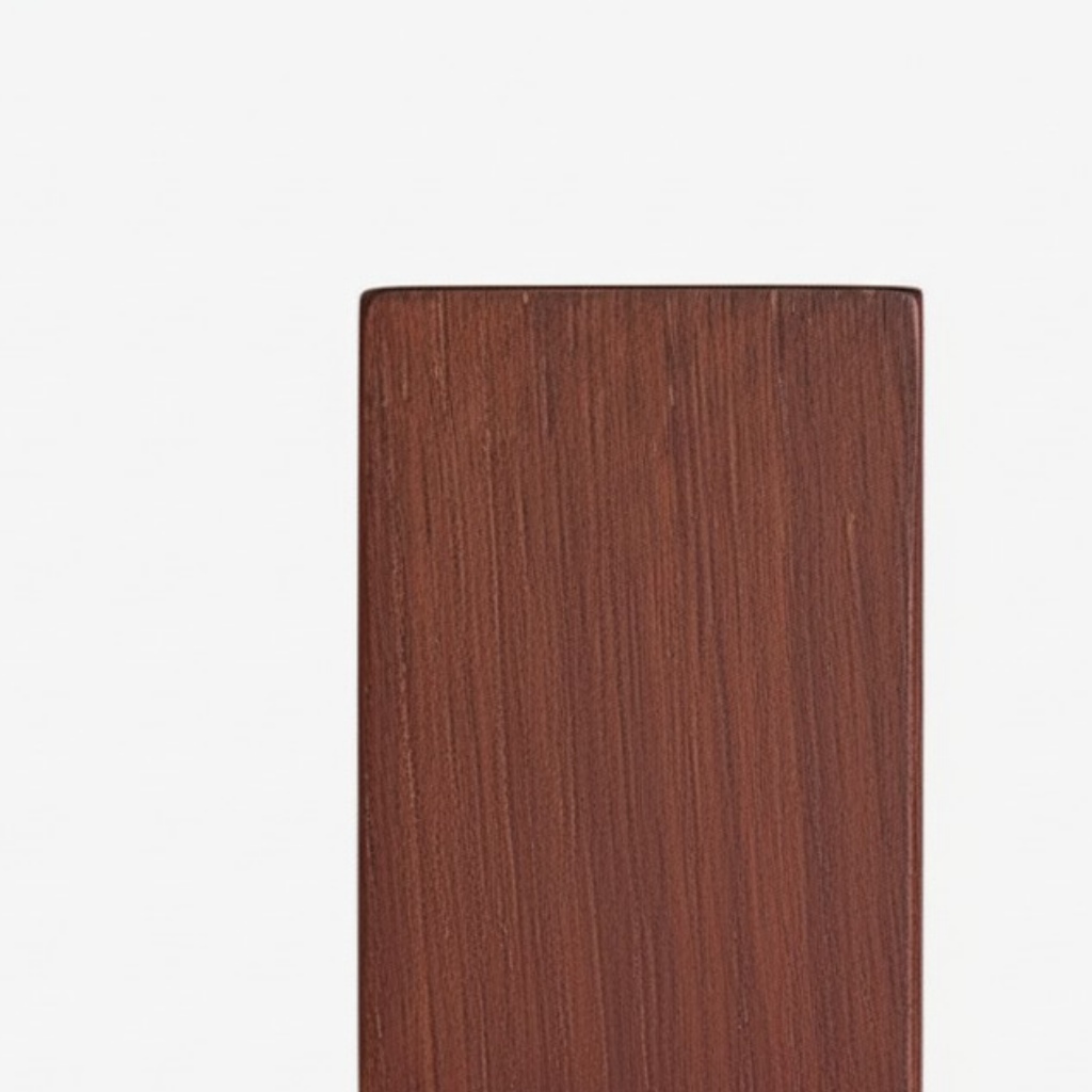 Walnut wood beam detail