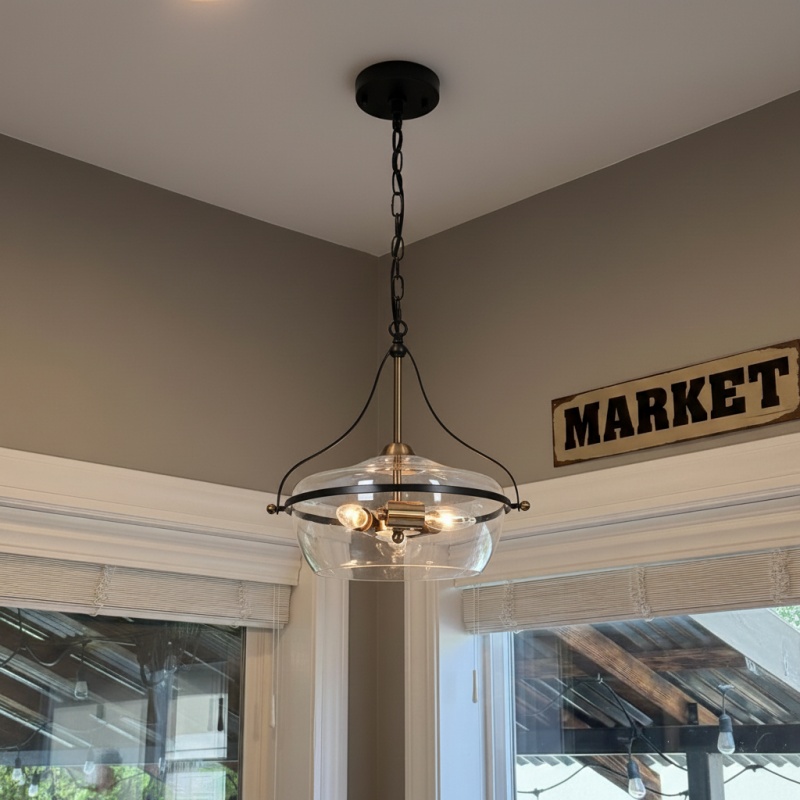 Customer photo of Lirra pendant light by a window