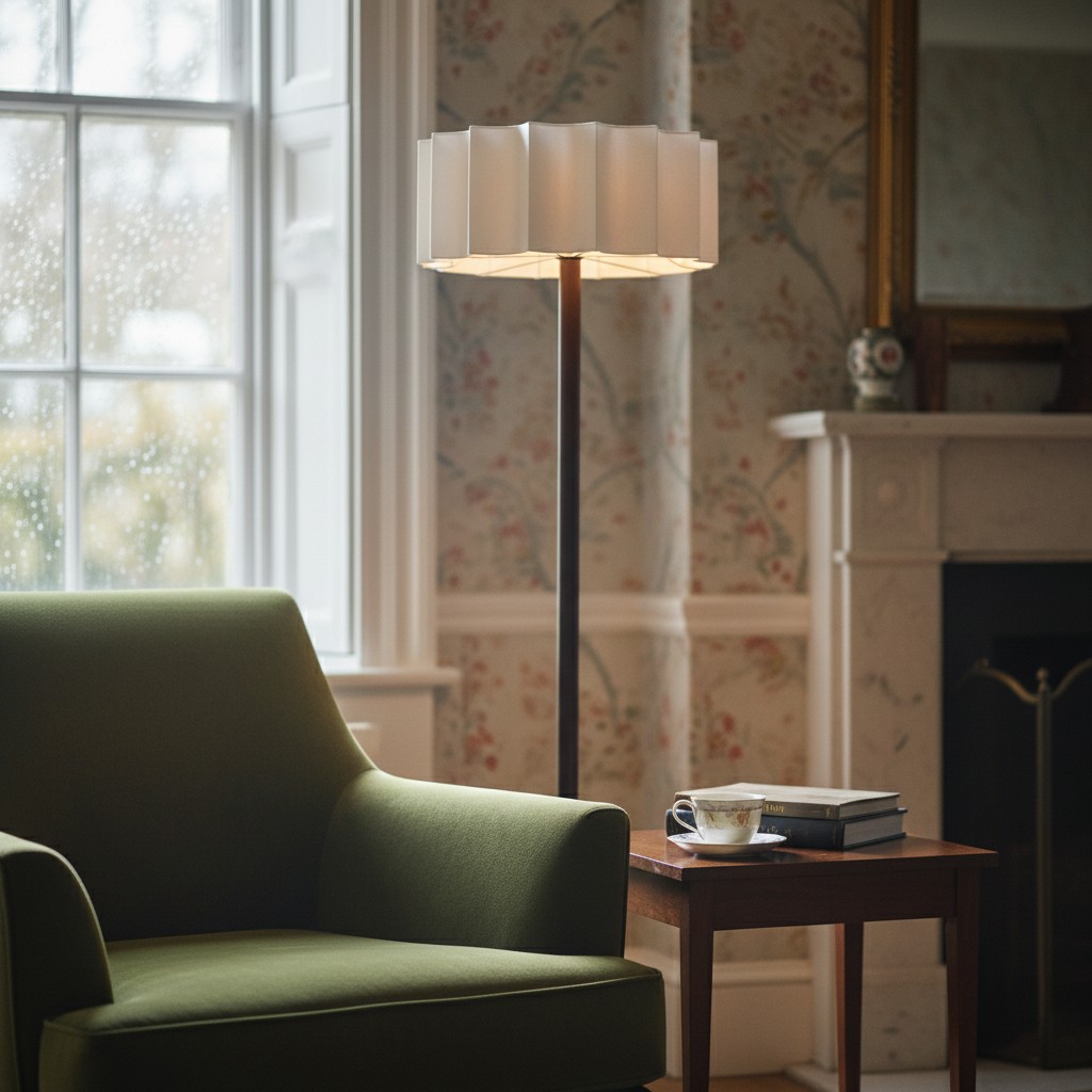 Cavilon floor lamp customer room photo