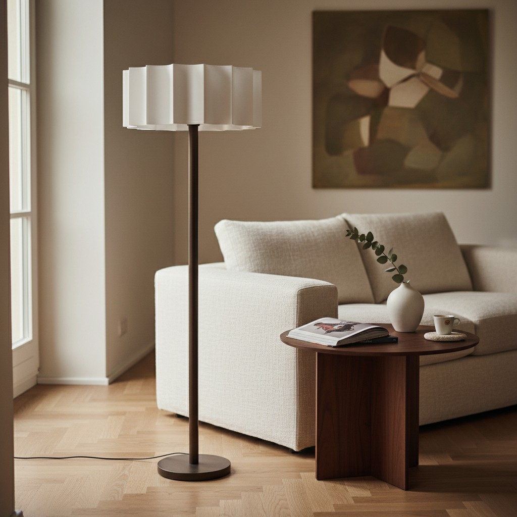 Cavilon floor lamp in a cozy living space