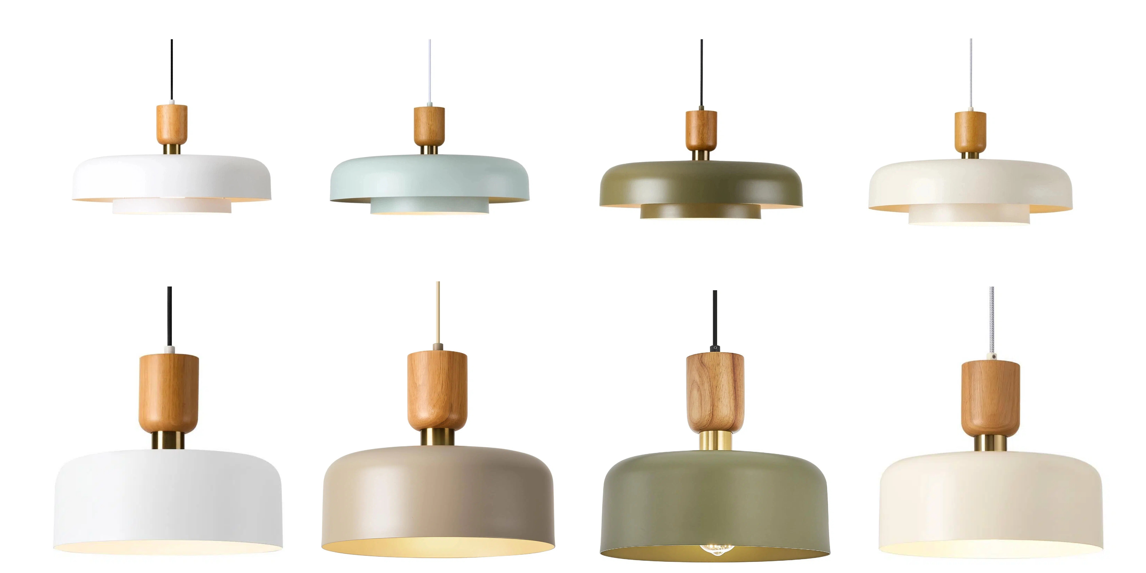 Pendant light finish and style options