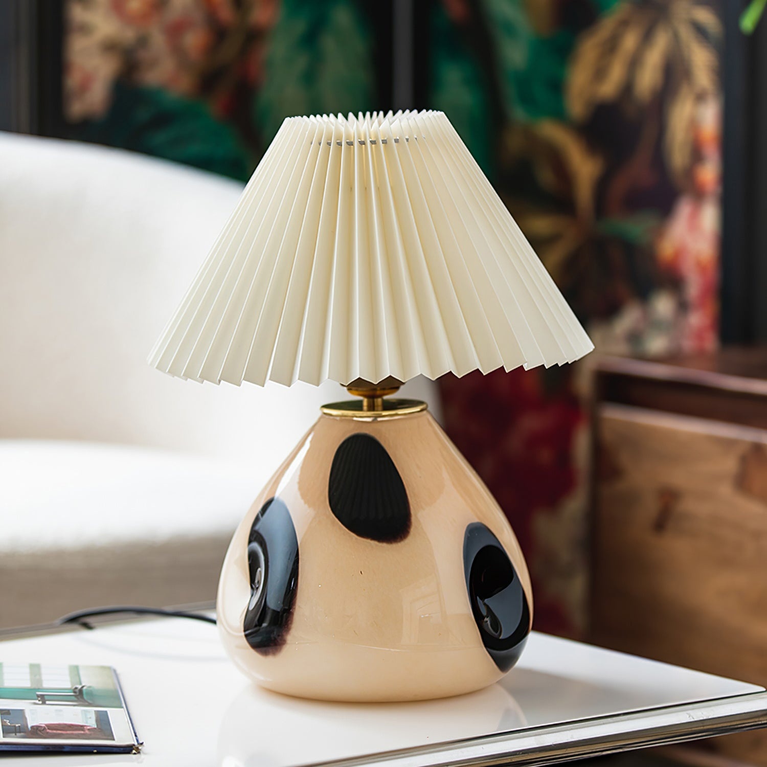 Customer photo of Undara pleated table lamp