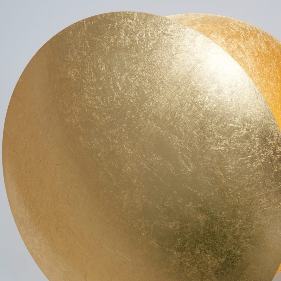 Moon wall light detail