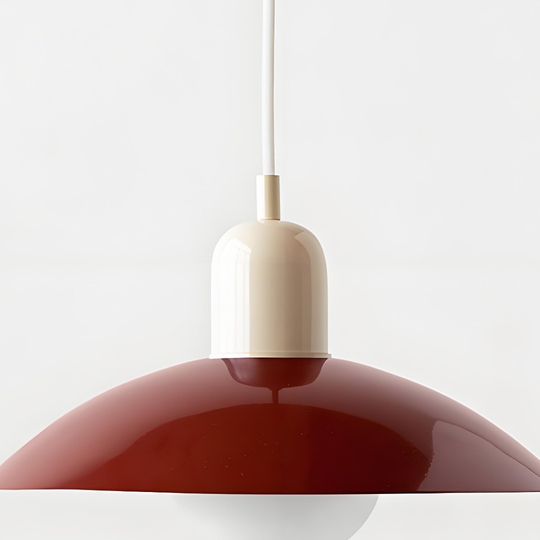 Macaron pendant socket and shade detail