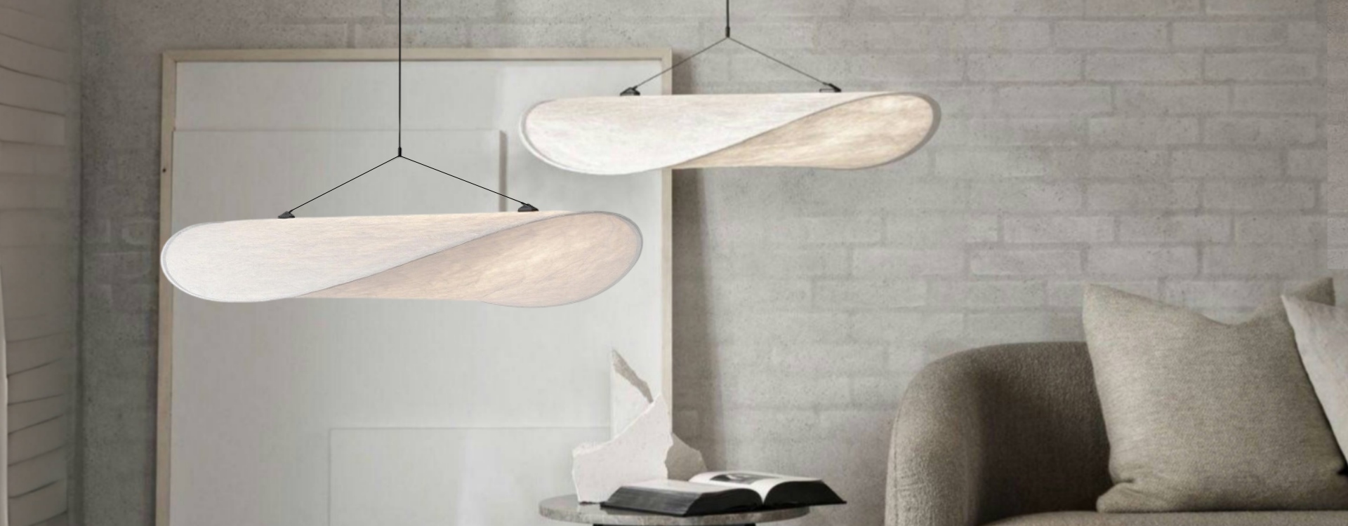 Wabi-sabi Creative Silk Flaky Pendant Lamp