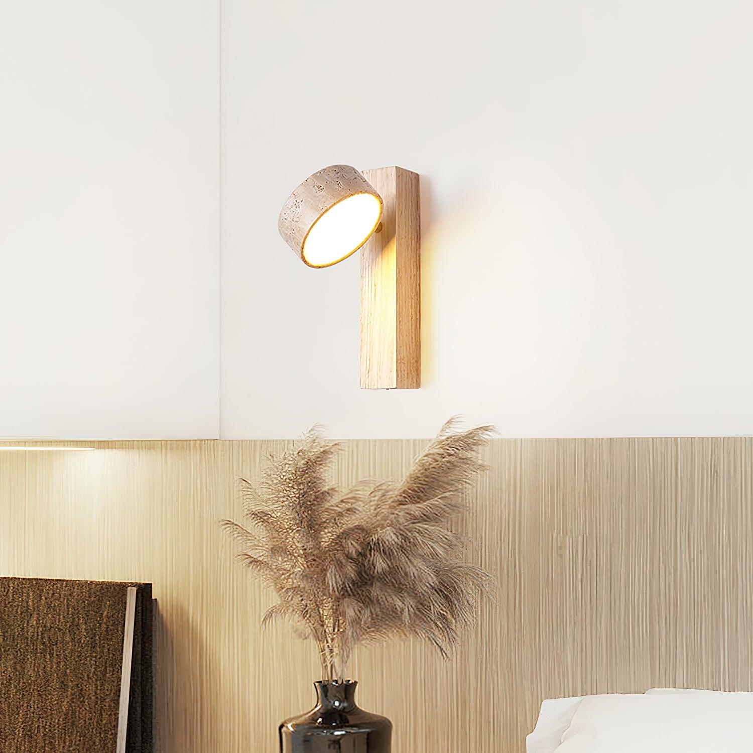 Travertine LED Wall Light
