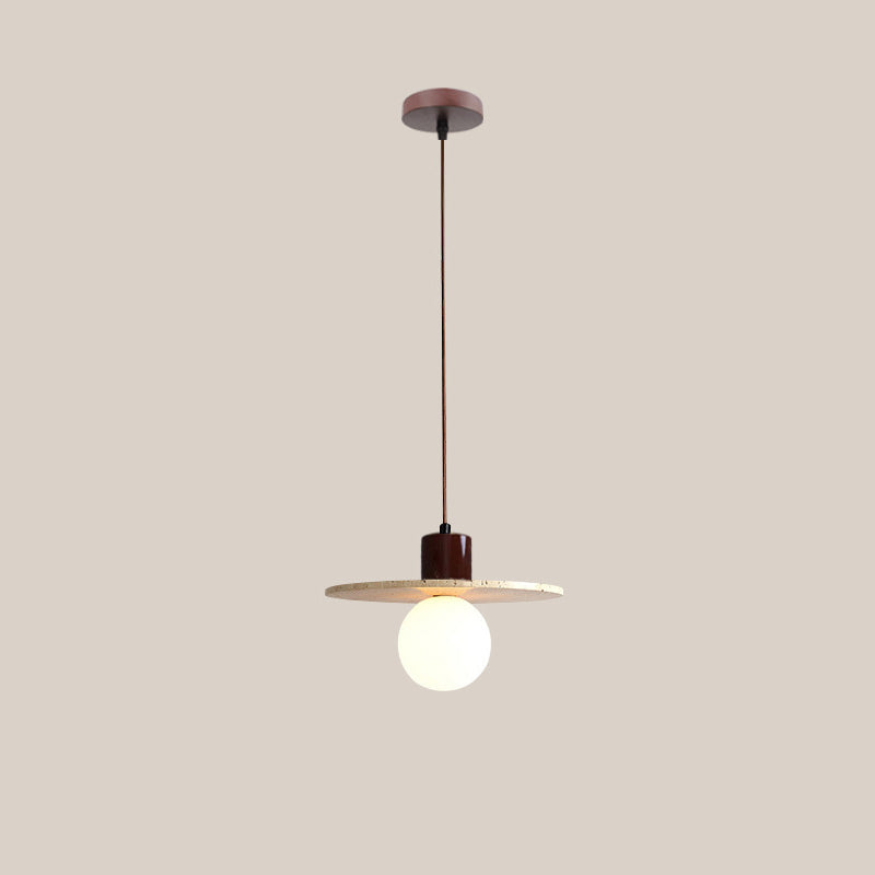Travertine pendant style option