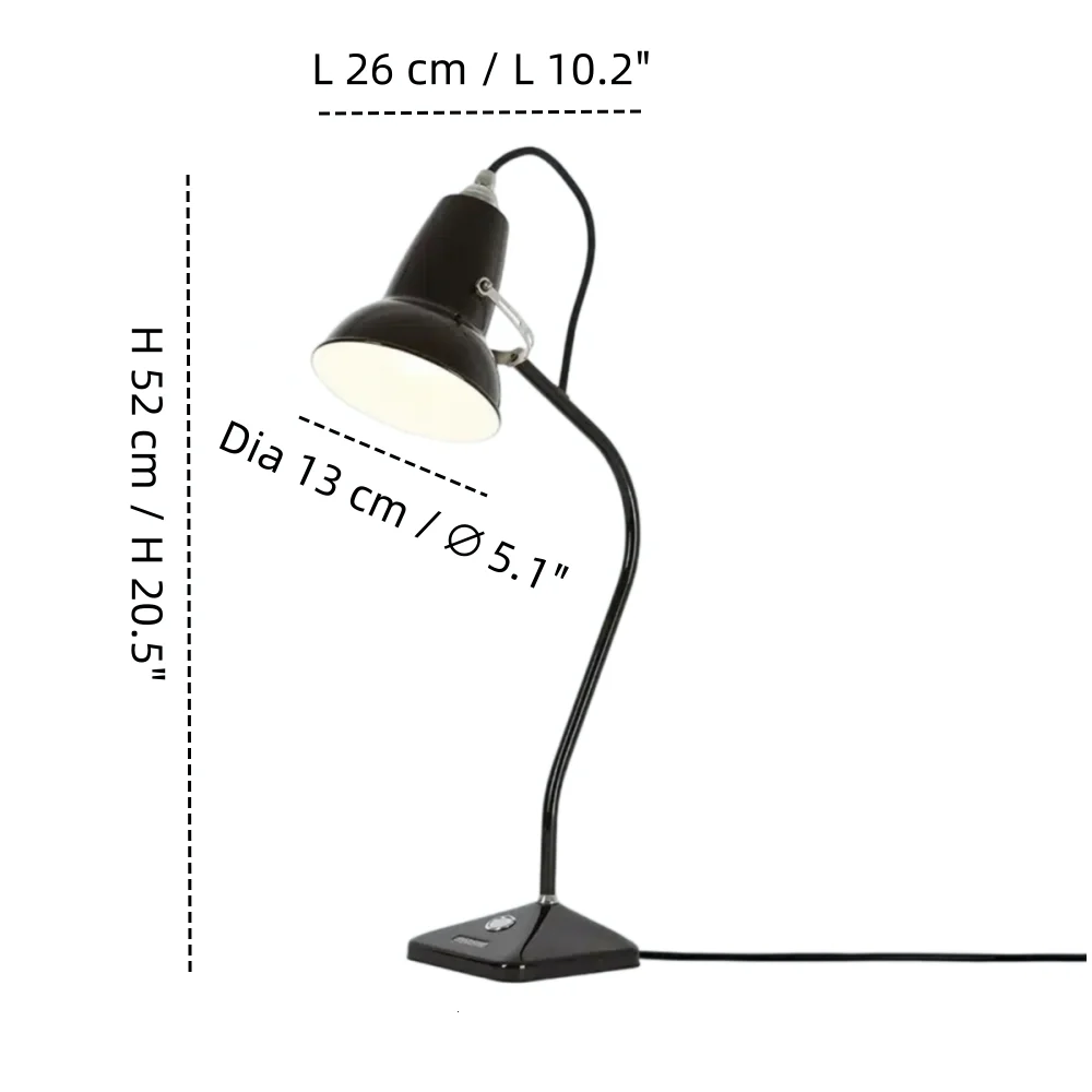 Mini table lamp dimensions