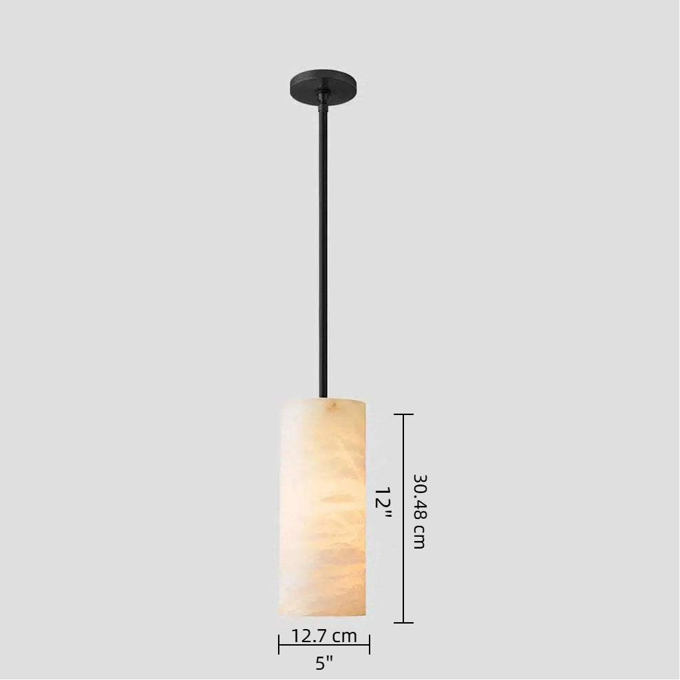Pendant size Dia 12.7 cm x H 30.48 cm