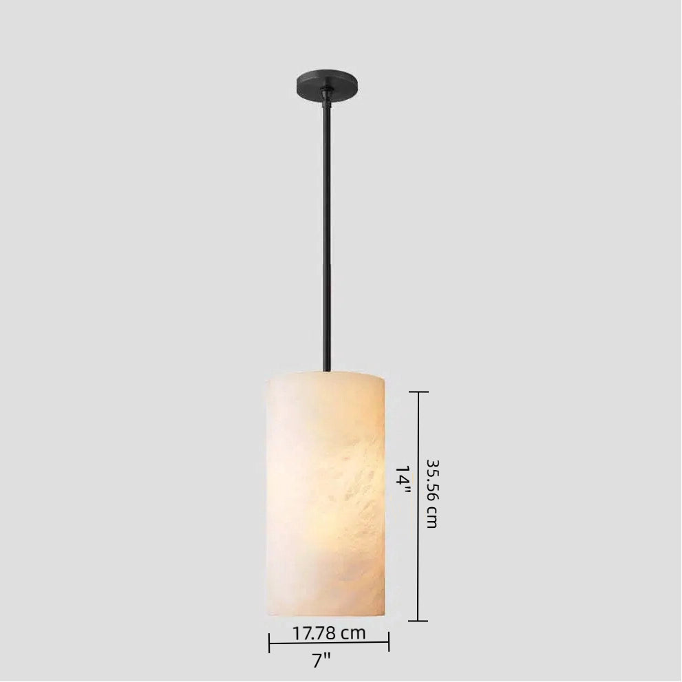 Pendant size Dia 17.78 cm x H 35.56 cm