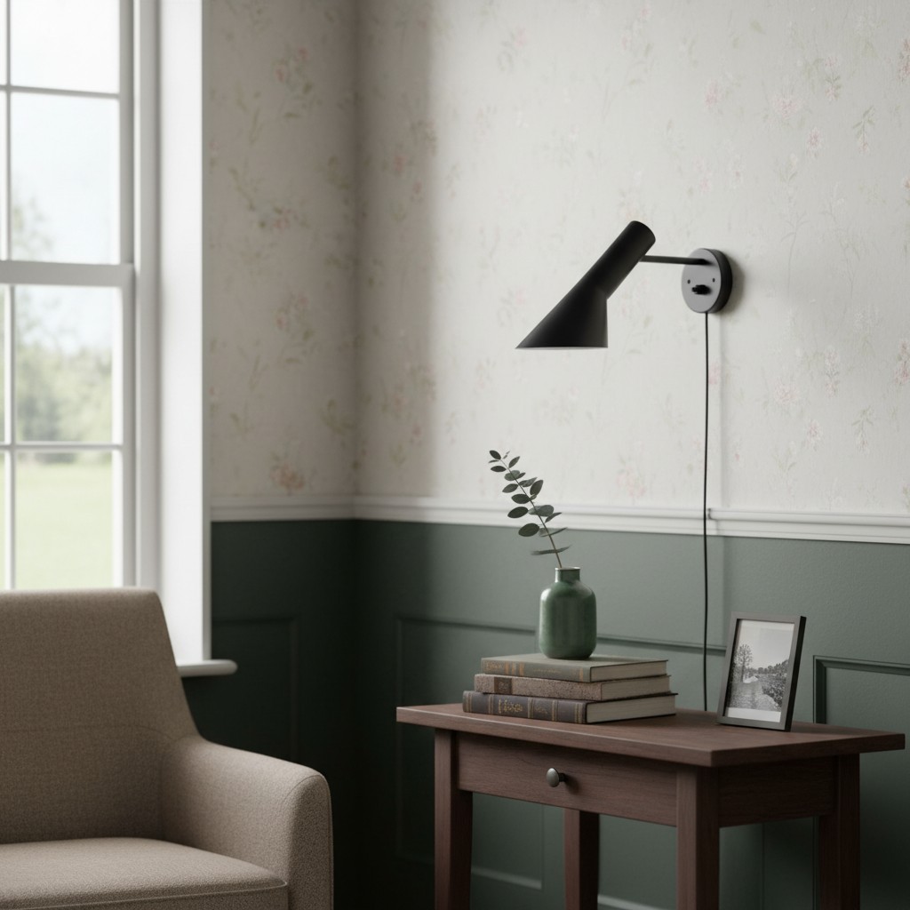 Wall lamp scene display