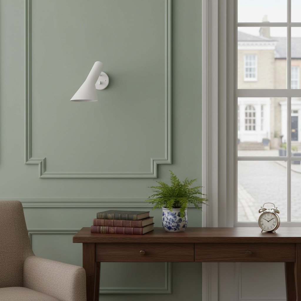 Wall lamp scene display