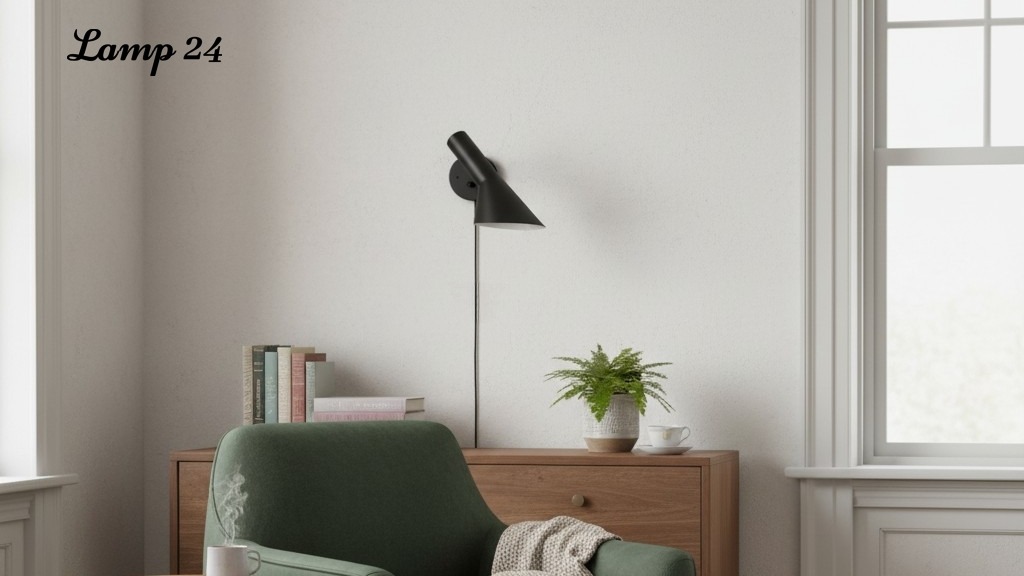 Nordic Trumpet Adjustable Wall Lamp scene video poster