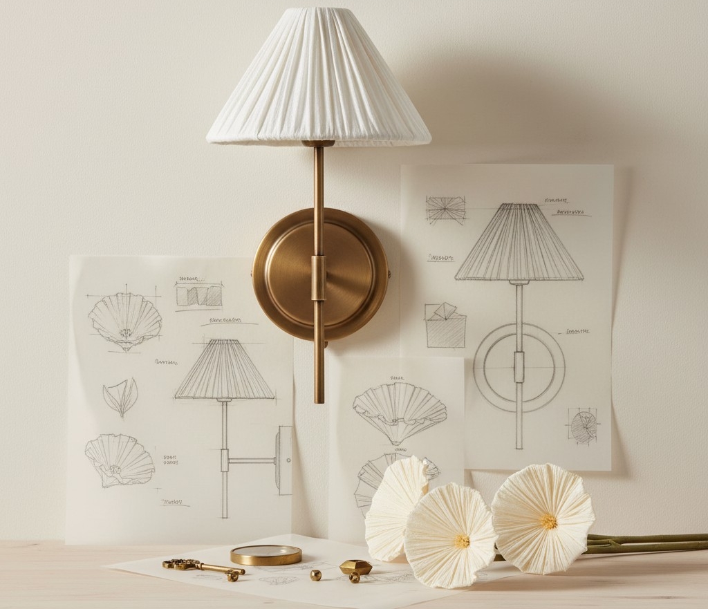 Lindi wall light design concept