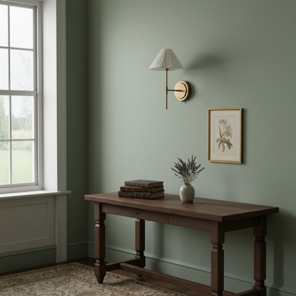 Lindi wall light in hallway scene