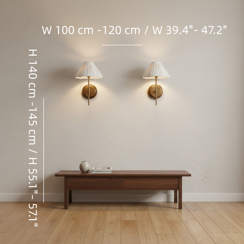 Recommended installation dimensions