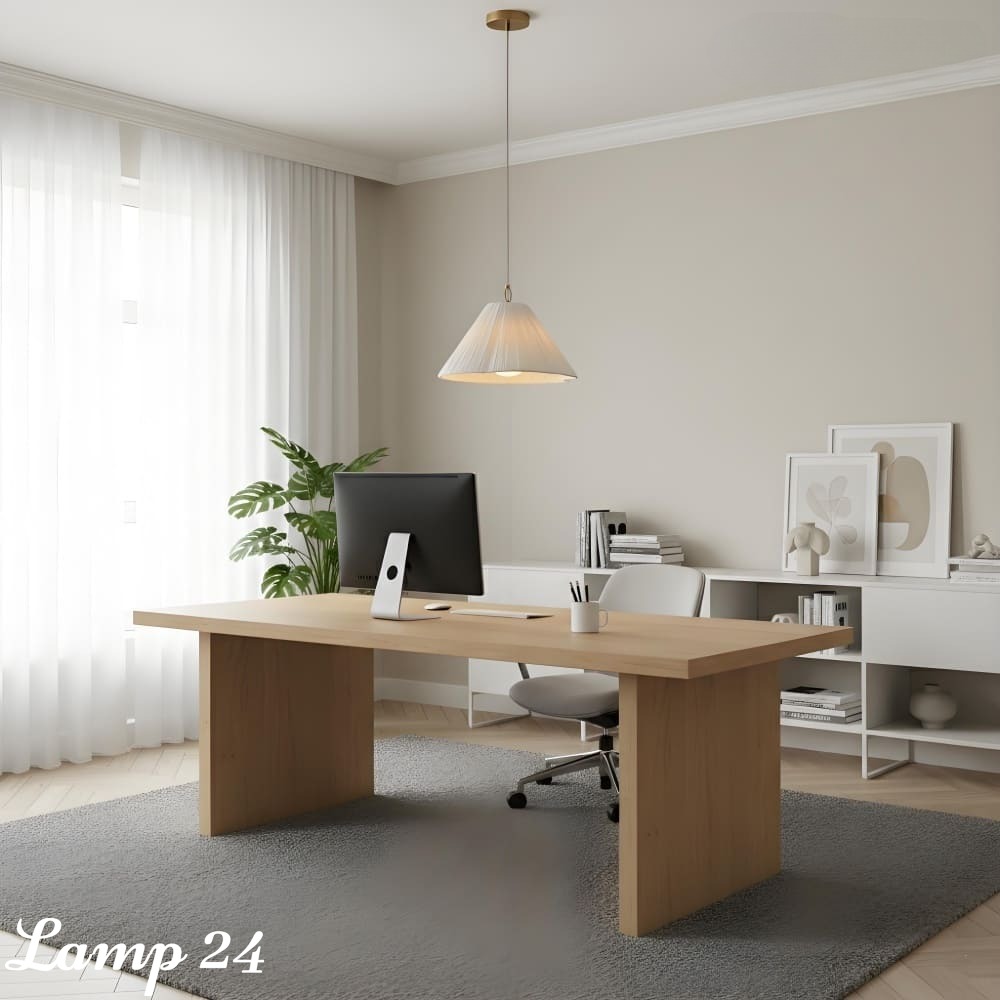 Lindi pendant light in a home office