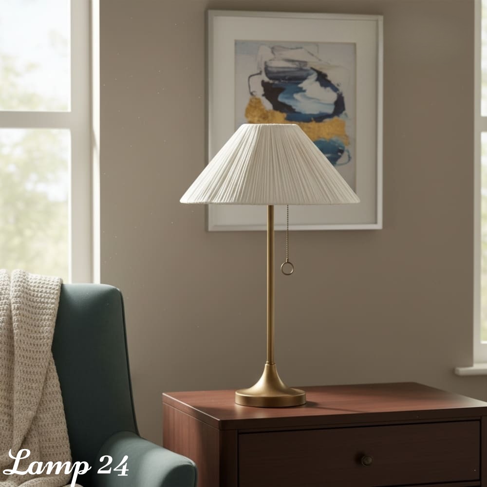 Lindi lamp in a living room