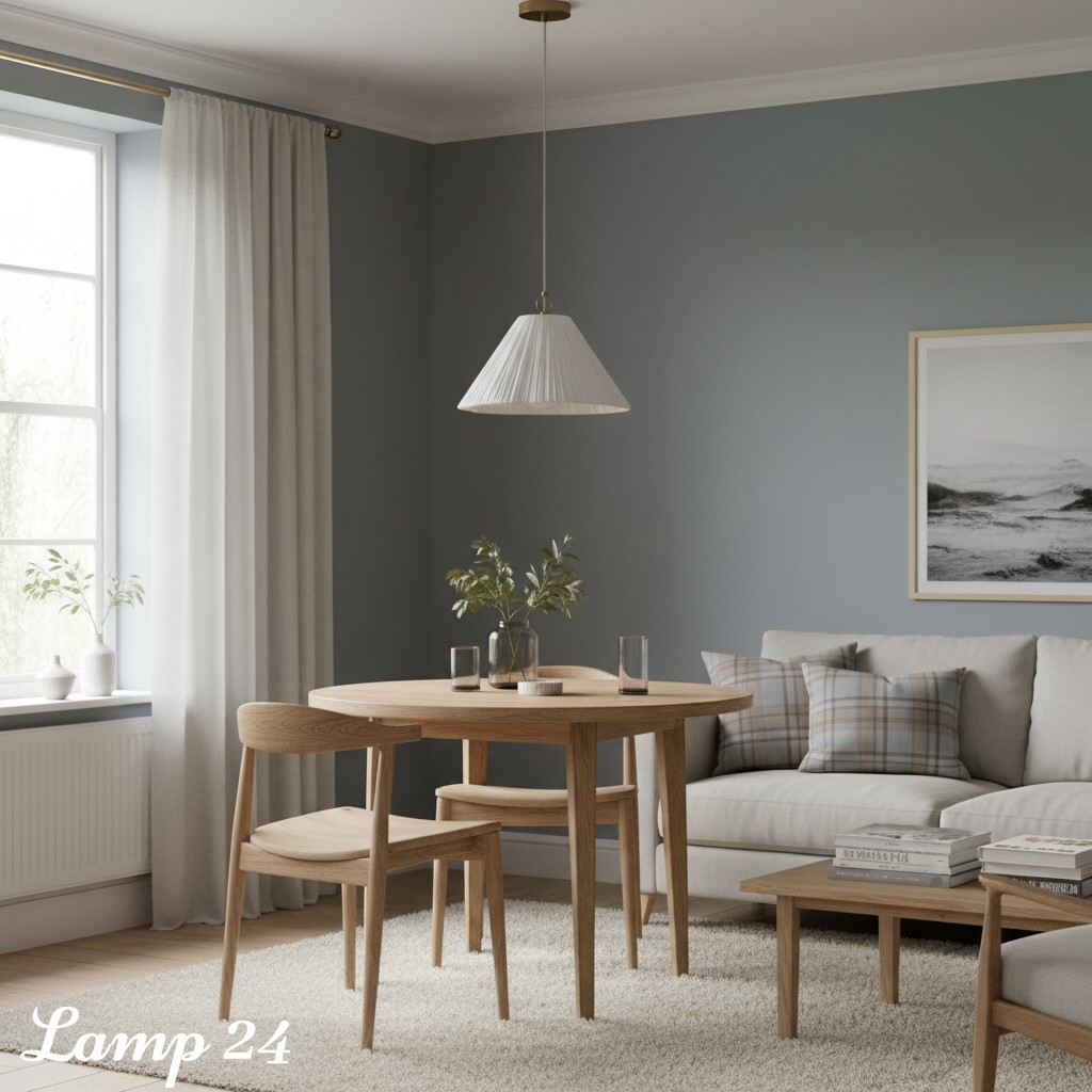 Lindi pendant light above a dining table