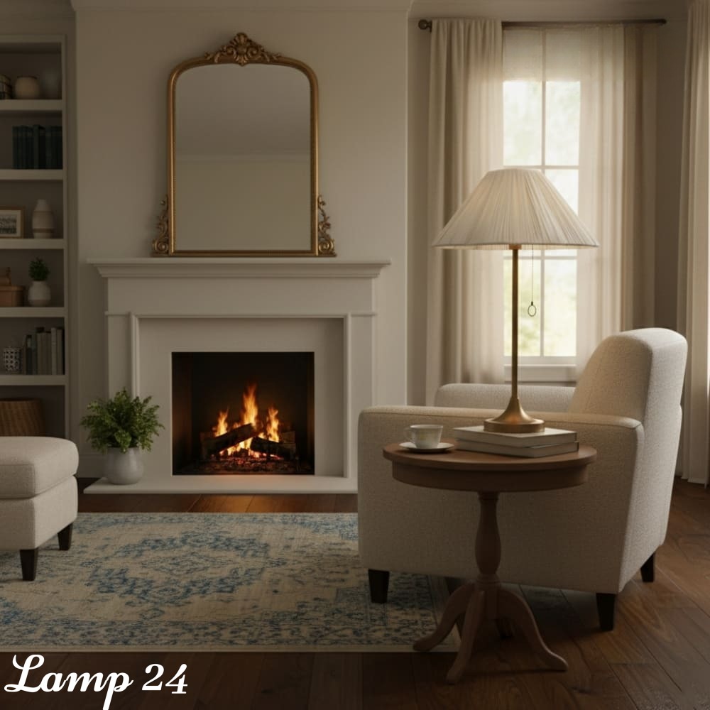 Lindi lamp in a classic room